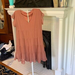 Jodifl tiered baby doll mini dress. Worn a few times‎